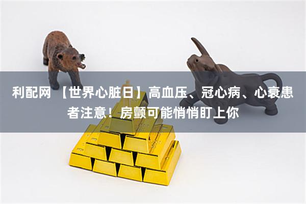 利配网 【世界心脏日】高血压、冠心病、心衰患者注意！房颤可能悄悄盯上你
