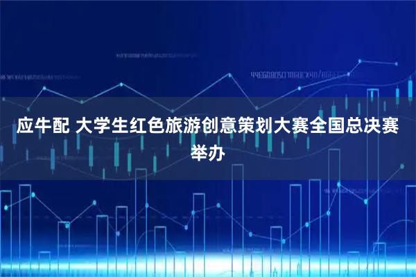 应牛配 大学生红色旅游创意策划大赛全国总决赛举办